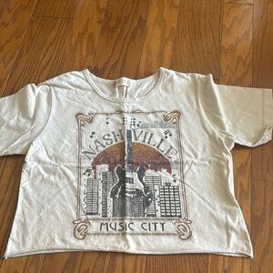 Altar’d State Nashville Music City Graphic Tee - Cream